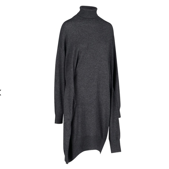 NWT Isabel Marant Roll Neck Knot Detailed Mini Dress - Picture 1 of 8